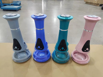 New Portable Acrylic Smart Electric Hookah Shisha Set 40000MAH Battery Ultra Long Endurance LED Display with Storage Bag