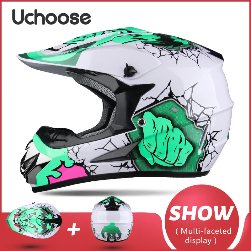 Adult Female Men Helmets Motocross Kask Cross Downhill Soporte Casco Off Road Helmet Racing Classic Motorcycle Original Enduro