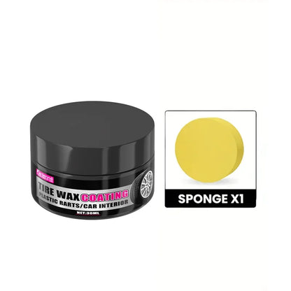Black coating paste for plastic and rubber repair -General Motors Tire interior repair wax,Multi-purpose car care,lasting polish