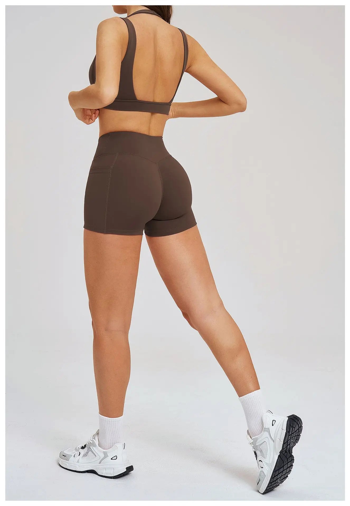 2 Pieces Yoga Suit for Women Clothes Sports Bra Shorts Sports Set Gym Running Training Sexy High Waist Butt Lift Sports Yoga Set