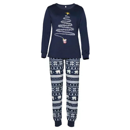 Christmas Family Matching Pajamas Set Firework Print Mom Dad Kids Home Clothes Warm Soft Sleepwear Baby&Dog Romper Pjs Xmas Look