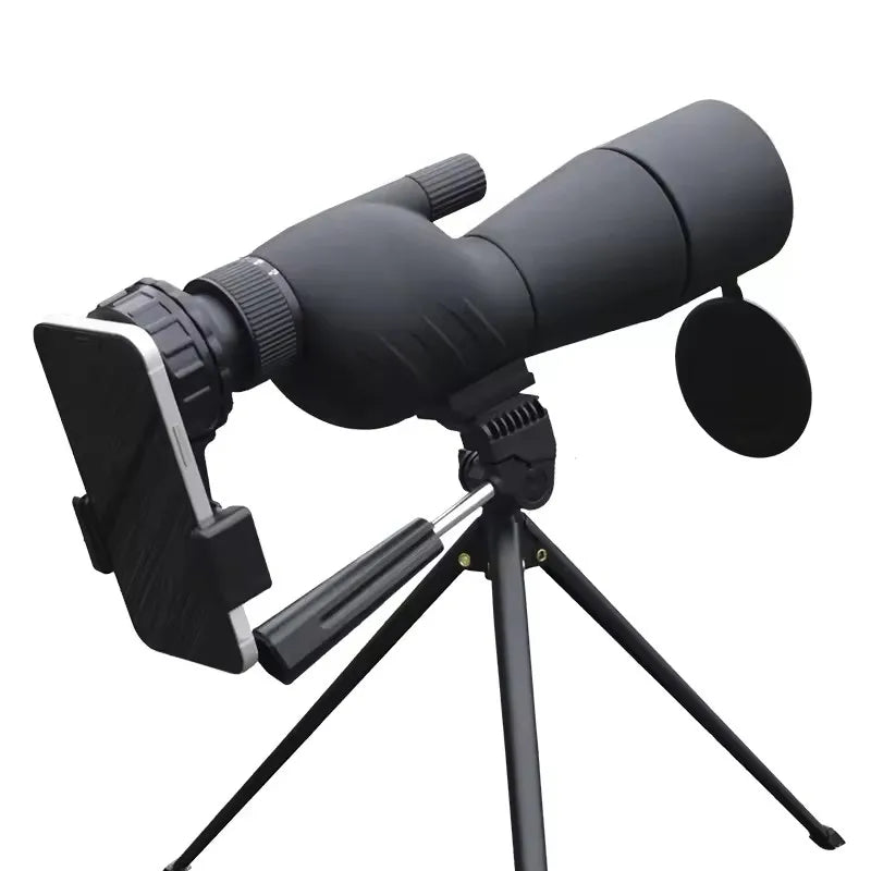 25-75x60 Telescope Spotting Scope Powerful Zoom Monocular FMC BAK4 Waterproof For Bird Watching Target Shotting With Tripod