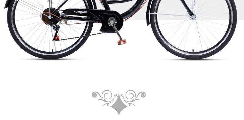 Cycling City 24/26 inch men's and women's bicycles light commuting ladies' student bikes leisure bicycles 2023