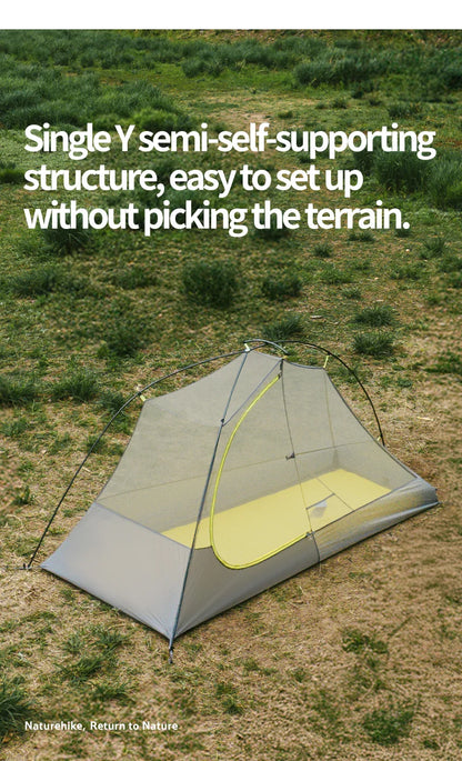 Naturehike Star Trail EXT Hiking Tent Outdoor Camping Ultralight Rainstorm Protection Wild Tent 1 2 Person 0D Nylon Backpacking Tent