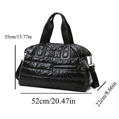 Fitness bag, women's rest bag, exercise bag, dry and wet separation waterproof swimming bag, yoga handheld, single shoulder trav