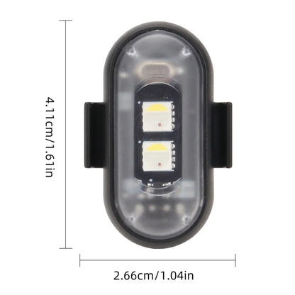 Wireless Car Atmosphere Light LED Strobe Lights Warning Lights RGB Led Aircraft Strobe Lights Car Motorcycle LED Lamp