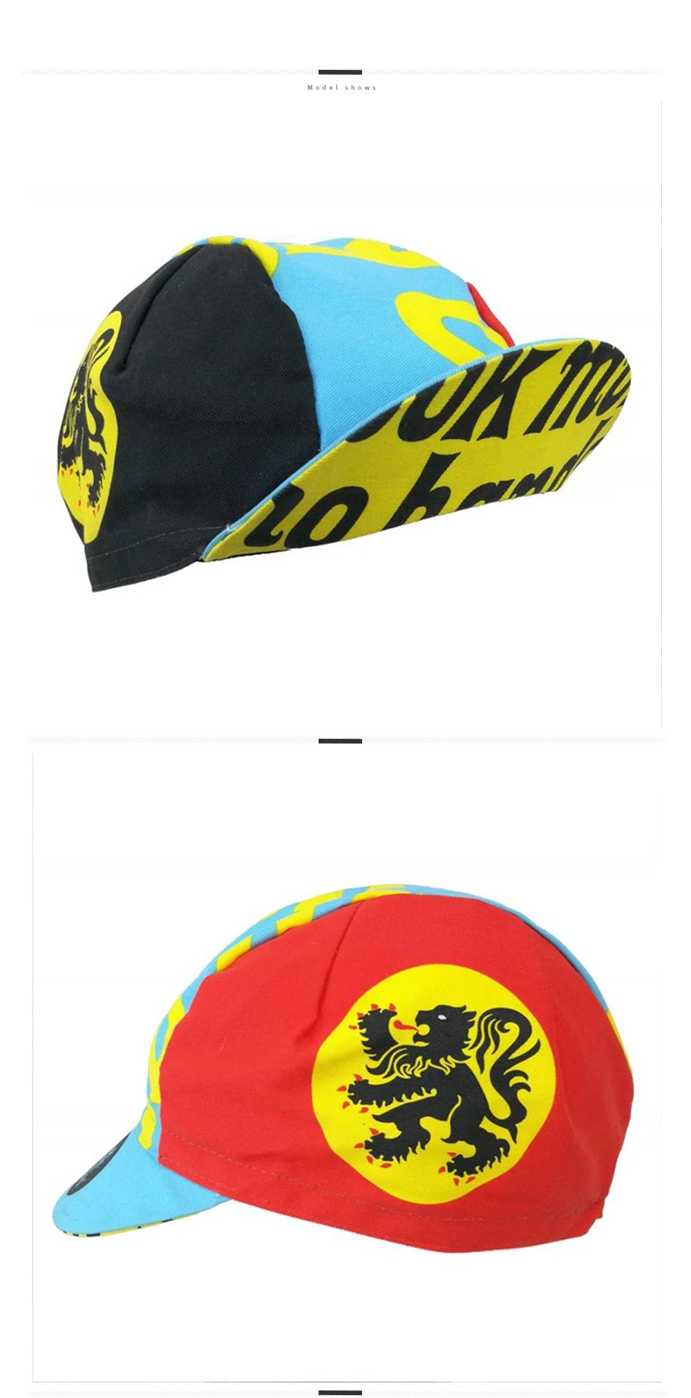 Classic Retro Belgium Cycling Cap Summer Breathable Racing MTB Bicycle Hat