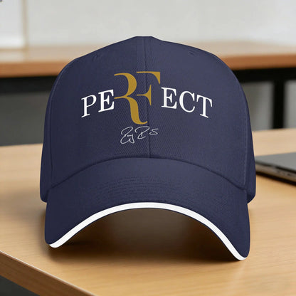 Spring Team Roger Federer Logo Baseball Cap  Kpop Rock Casual Custom DIY Sun Trucker Hat Unisex-Teens Sunscreen Snapback Cap