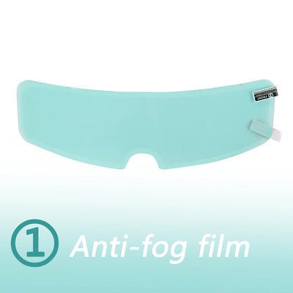 Universal Helmet Clear Rainproof Film Anti-Fog Film Helmet Lens Nano Coating Sticker Motorcycle Rainy Safety Driving Accessories