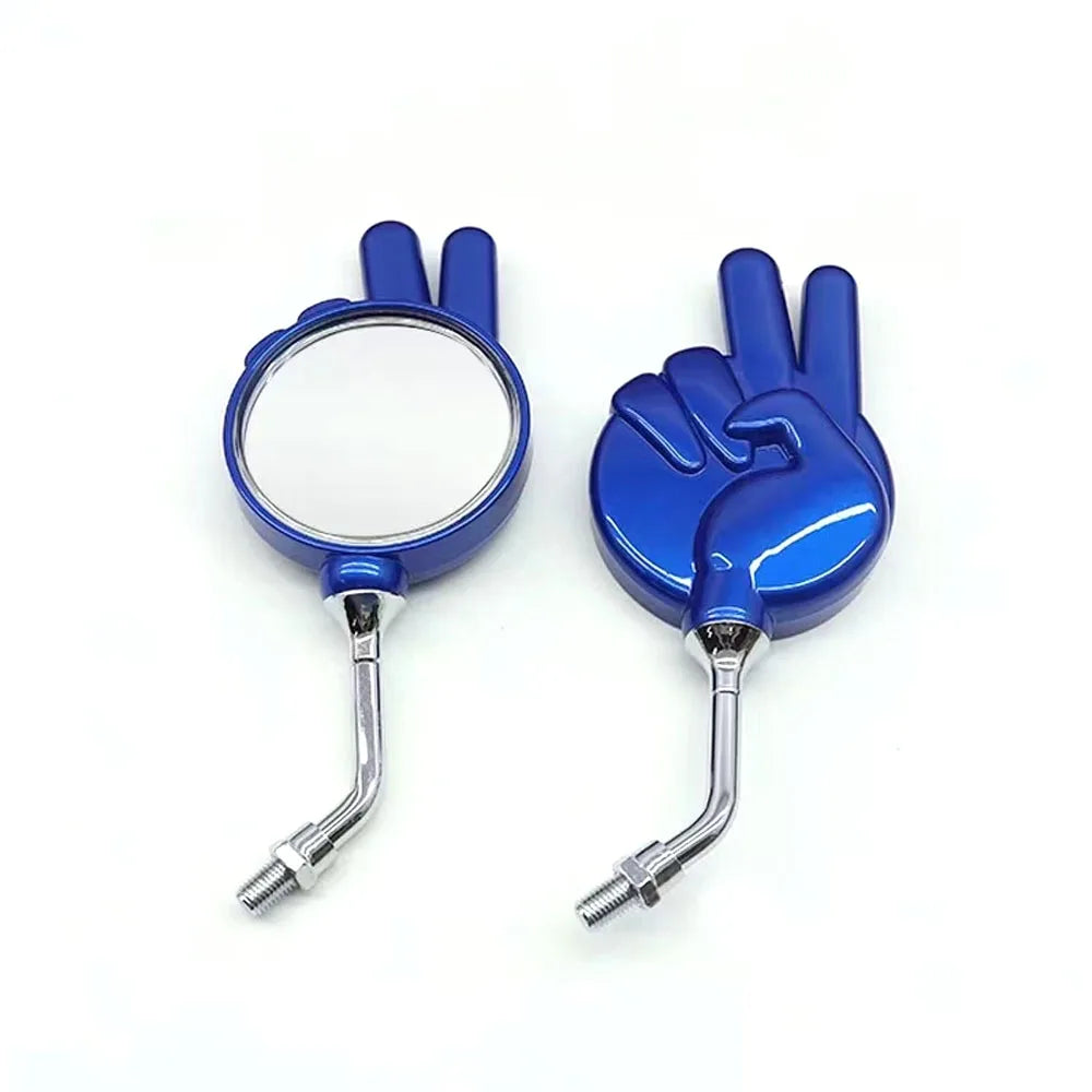 Motorcycle rearview mirror, bicycle side mirror, 1 pair