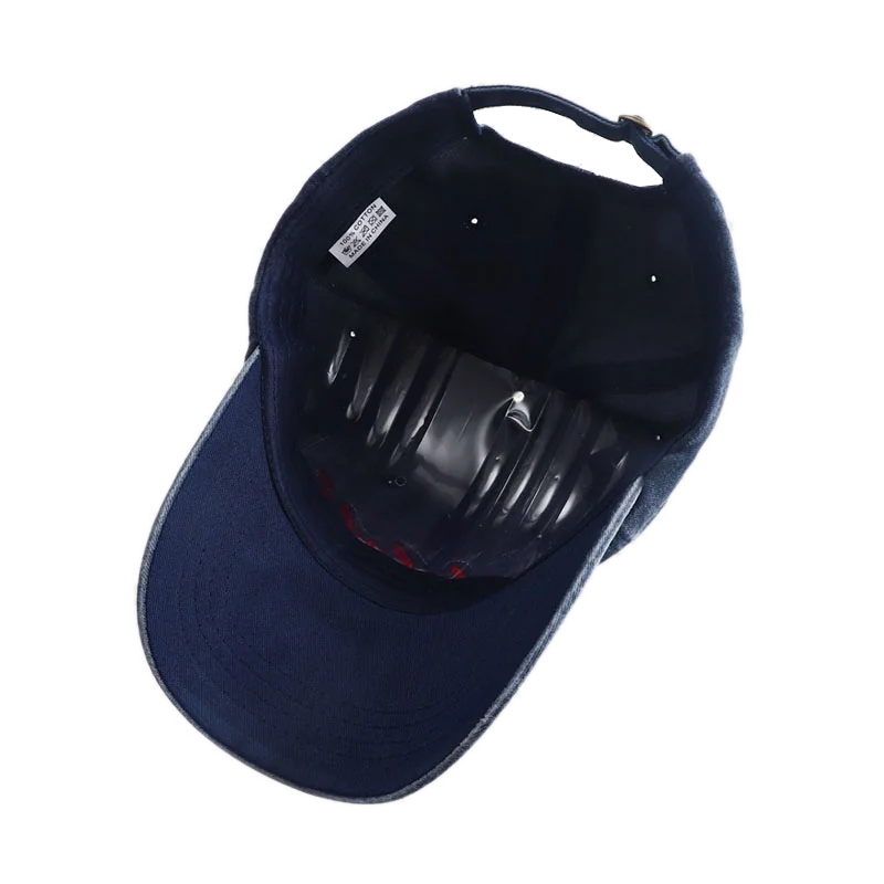 Athletic Letter Embroidery Baseball Cap Retro Washed Cotton Peaked Hat Hip Hop Trucker Dad Caps Fashion Sun Hats for Women Men