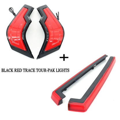 For Harley CVO 121 Road Glide FLTRXSE / Street Glide FLHXSE 2023 2024  Motorcycle Rear Tour-Pak King Tour Pack LED Lights