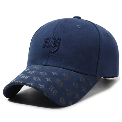 New Embroidered Letter Sports Baseball Hat Men Women Cotton Snapback Caps Outdoor Casual Sun Protection Dad Hats Tide