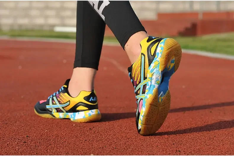Women Sneakers Men Badminton Shoes Light Black Breathable Female Outdoor Sports Training Women Athletics Sports Pink