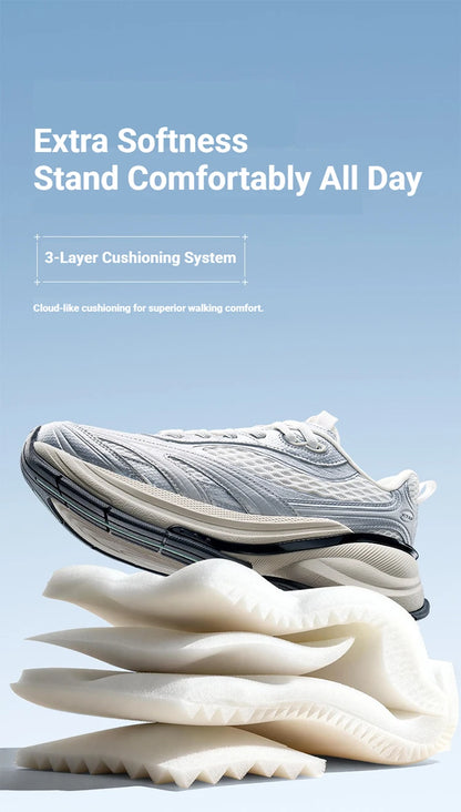 Xtep Basque 3 For Male Sneakers 2026 Spring Comfortable Retro Fashion Luxury Height-Increasing Sports Shoes 874219320001