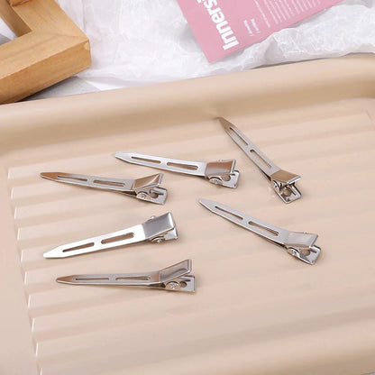 30/50Pcs Professional Ladies Salon Fixed Hair Pin 4.5cm Curl Metal Hair Clips Hair Root Fluffy Clips DIY Tools Hair Accessories