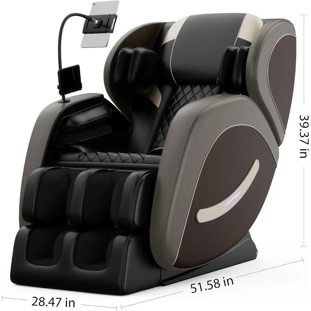 Massage Chair ull Body with Heat, Zero Gravity Shiatsu Massage Recliner Chair,5 Auto es, 6 ix Rollers,oot Massage,Customized