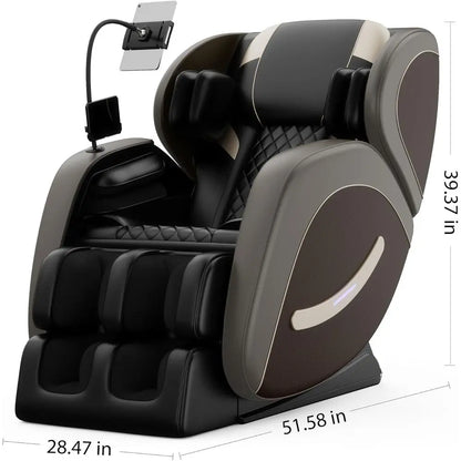 Massage Chair ull Body with Heat, Zero Gravity Shiatsu Massage Recliner Chair,5 Auto es, 6 ix Rollers,oot Massage,Customized