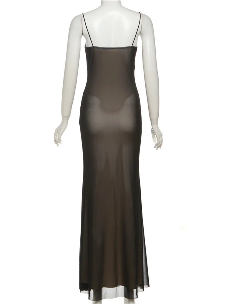 Nibber Sleeveless Patchwork Leather Dress Women Wrap V-Neck Backless Skinny Clubwear Double Deck Summer Midnigh Party Vestidos