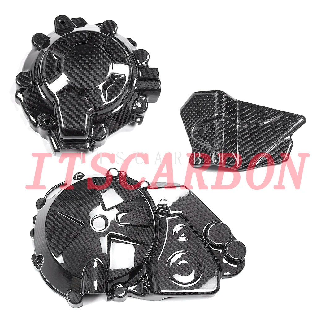 2025 For BMW S1000RR M1000RR 2023 2024 Pure Dry Carbon Fiber Winglets Rear Parts Fenders Tank Cover Fairing Kits