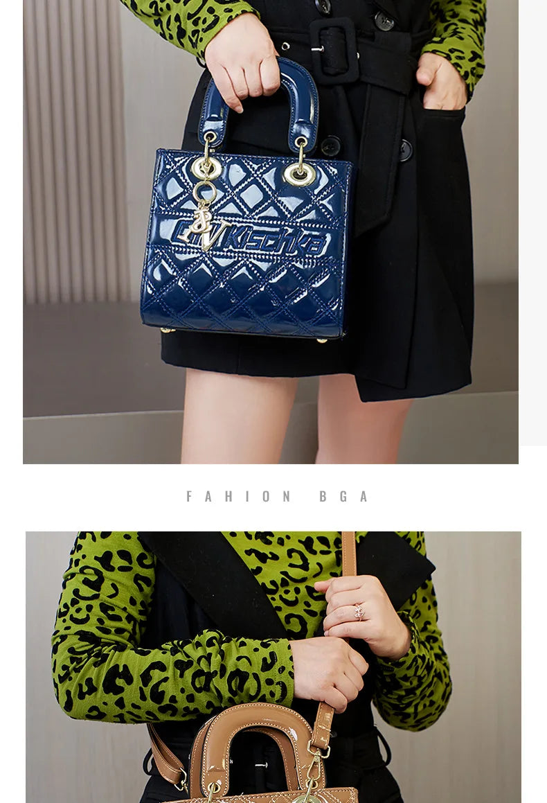 Patent Leather High Quality Female Handbags Luxury Designer Handbag Crossbody Bags Ladies Hand Shoulder Bags for Women Tote Bag
