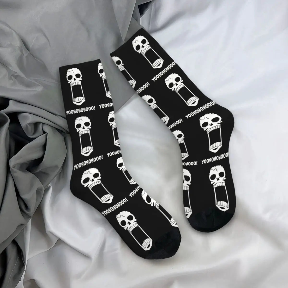 Fashion Men's Socks Harajuku Tony Tony Choppers Sock Luffys Zoros Trafalgar Law Anime Women's Socks Spring Summer Autumn Winter