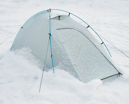 ASTA GEAR Qiusuo 2P Ultralight Tent Outdoor Camping Self-standing Tent 10D Nylon Waterproof Windproof Hiking Mountaineering