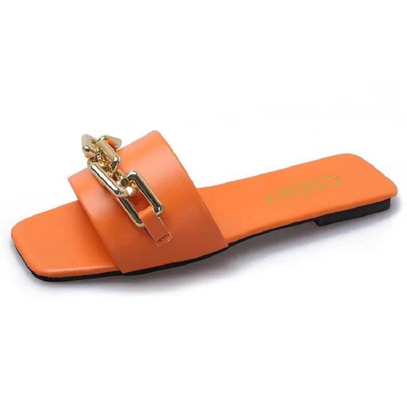 High Quality Purse And Handbag PU Leather Purses And Chain Sandals Sets Flat Shoes And Bag Set Matching Handbag For Women Luxury