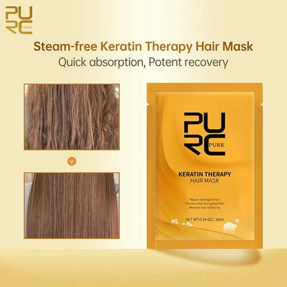 PURC Argan Oil Hair Mask Repair Damaged Frizz Masks Nourishing Smoothing Magic Hair Treatment Conditioner Hair Care