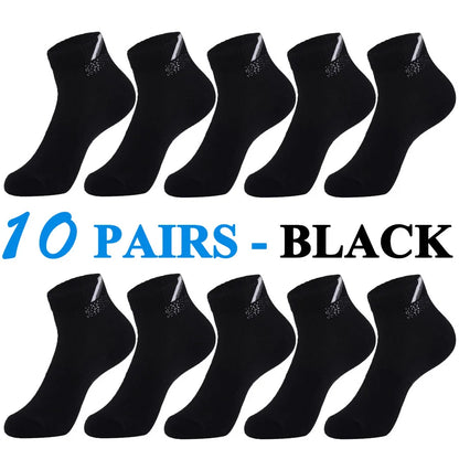 2 Pairs/Lot Running Socks Men Sport Outdoor Casual Cotton Red Stripes Compression Black Colorful Sock Male Gifts 21 Colors
