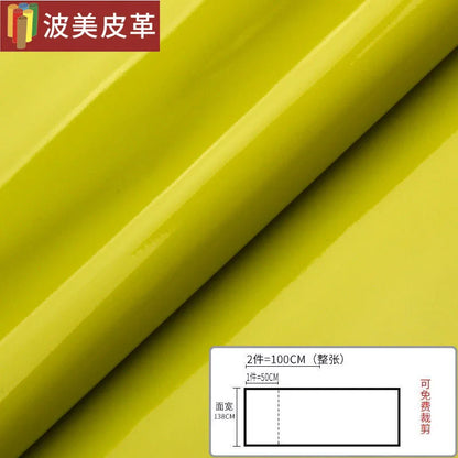 Pvc Patent Leather Fabric By The Meter for Jacket Skirt Bag Clothes Diy Sewing Cloth Waterproof Slightly Hard Wearable Glossy