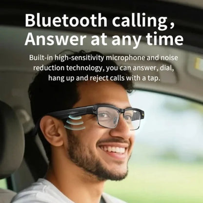 4K Smart AI Glasses 8MP Camera Recording Videos Photo Recognition Answer Translation BT Call Photochromic Sunglasses Waterproof