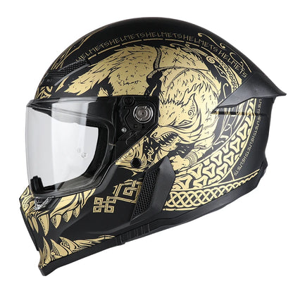 New Motorcycle Helmet DOT Approved  Full Face Racing Off-road Helmets Capacetes Men Cascos Para Moto for Harley Four Season