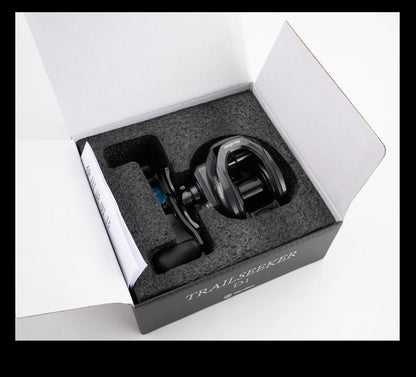 Huidiao TRAILSEEKER D1 Ultralight DC Baitcasting Reel 155g BFS Baitcaster 7.2:1 Zero Backlash 5+1BB for Bass Finesse Fishing