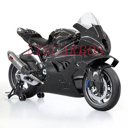 100% Pure Dry Carbon Fiber Race Shell Parts Fender Winglets Cover Fairing Kits For BMW S1000RR M1000RR 2024 2023 2022