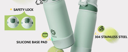 Fjbottle Magnetic Thermal Water bottle Leakproof Portable Thermo bottle For Sports Travel Camping 600ml/1000ml