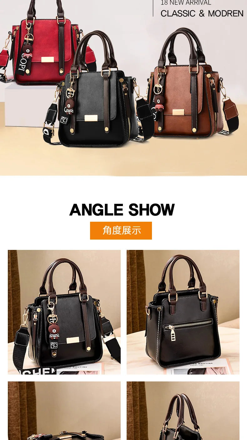 Luxury Brand Designer Women'S Handbag Fashion New Trend Shoulder Bag Classic Retro Crossbody Bag Commuting Small Square Bag