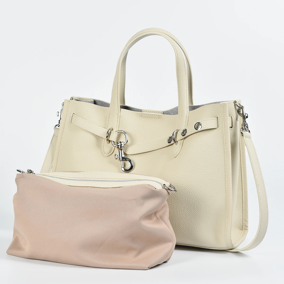 Mendy Large Women's Bag Hand Bags Genuine leather Tote Bag Lady Female Fashion Designer Luxury Business Shoulder Bag New In