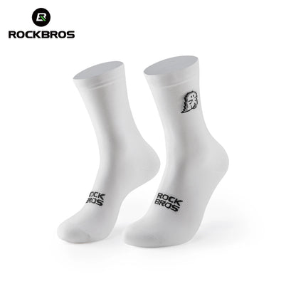 ROCKBROS Cycling Socks Breathable nylon Non-damp Socks Skin-friendly Bike Sport Socks Outdoor Moisture-absorbing Socks