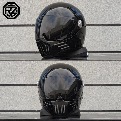 Motorcycle Helmet Full Face casco moto Helmet Vintage Chopper Retro Helmet capacete de motocicleta modular helmet DOT Approval