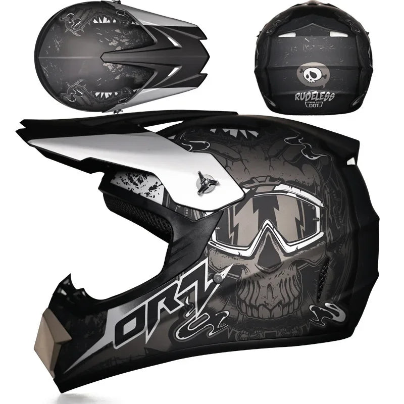 Hot Sale Motorcycle Helmet Racing Off-road Helmet Men Moto Bike Downhill AM DH Cross Para Moto Children Motocross Helmet DOT