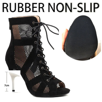 High Heels Ladies' Salsa Dance Latin Pole Dance Short Boots Ladies' Wedding Shoes Women's Dance Shoes Girls' Indoor And Outdoor