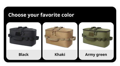 CAOX Outdoor Camping Picnic Bag Camping Supplies Tactical Gear Tent Camping Accessories Large Capacity Travel Bag Picnic Bag