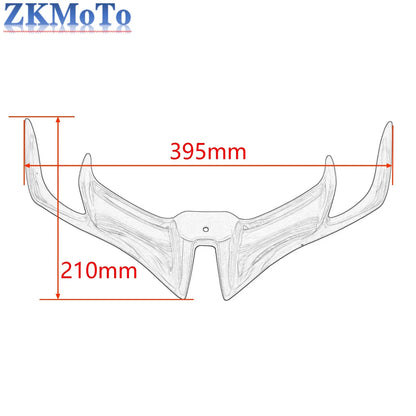 Motorcycle Front Fairing Winglet Wing Cover Trim For Yamaha YZF R15 V3.0 2017-2020 For Suzuki GIXXER SF 250 150 155 RS 200 Parts