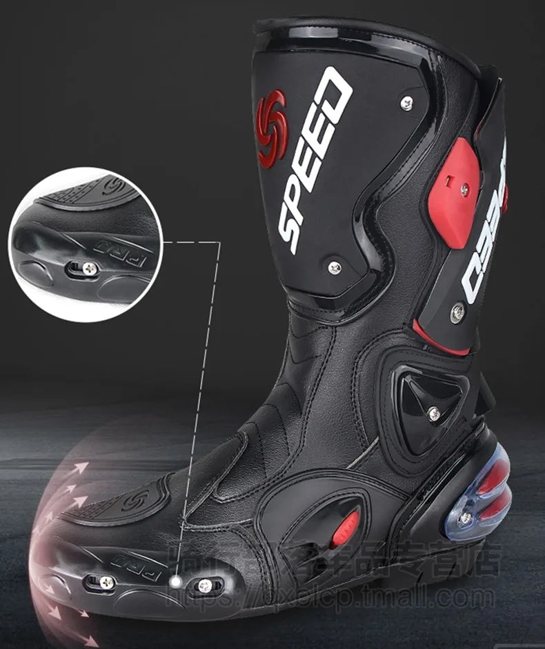 Motorcycle Shoes Boots Anti-collision Slider Accessories for Pro-biker Speed Boots Riding Tribe Brand Model B1001 A004 A09003
