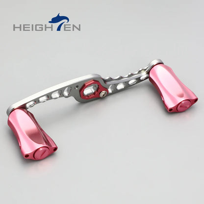 HEIGHTEN Baitcasting Reel Mod Kit Double Handle Center Distance 95mm +Diameter 21mm Knobs Lure Fishing Modification Accessories