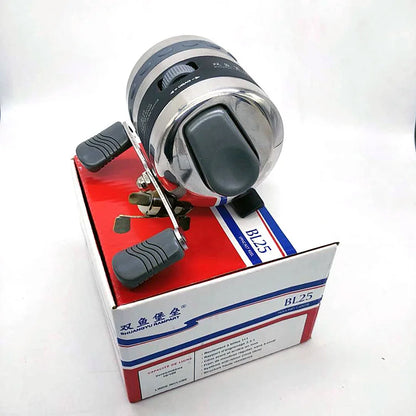Bowfishing Reel Seat Spincast Reel with Fishing Reel Seat Gear Right and Left Hand for Recvrve Compound Bow