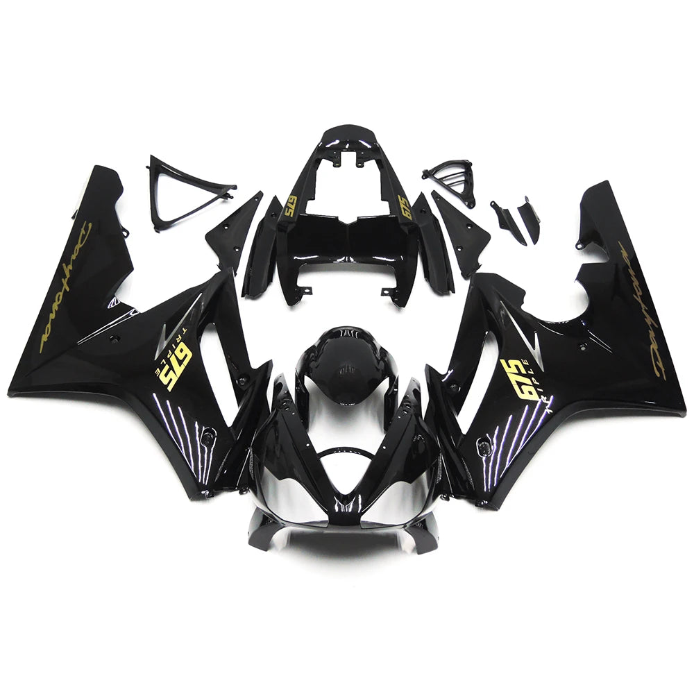 For Triumph Daytona 675 2006 2007 2008 Motorcycle Full Fairings Panel Kit Housing Colour Change Kits Bodywork Set ABS Plastic