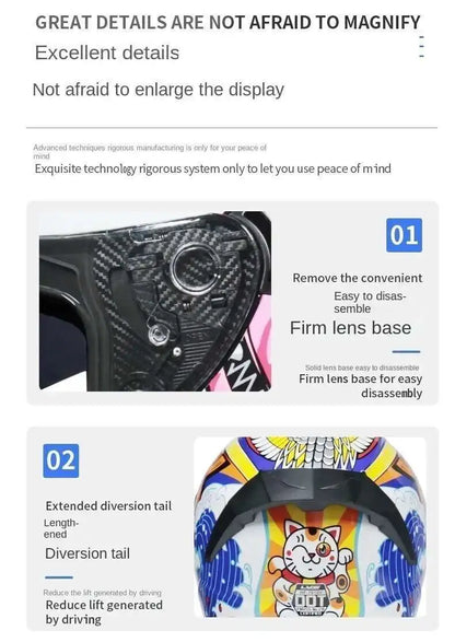 dual-lens Motocross helmet Professional racing dual lens safety helmet, off-road motorcycle full face protector, approved by DOT