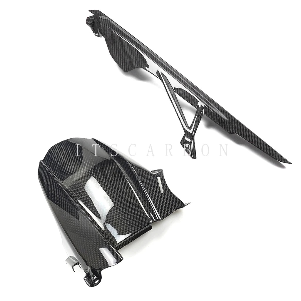 100% Pure Dry Carbon Fiber Race Shell Parts Fender Winglets Cover Fairing Kits For BMW S1000RR M1000RR 2024 2023 2022